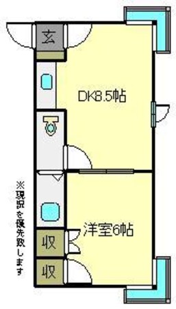 ニューリッチの物件間取画像